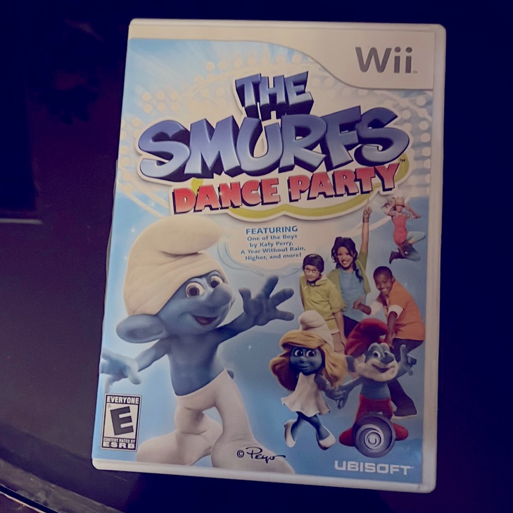Smurfs Wii Dance Party Game